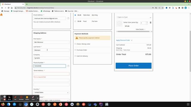 One step checkout V1.0.0 (FO) смотреть онлайн
