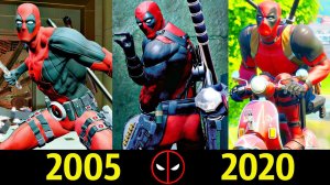 Дэдпул - Эволюция в Играх (2005 - 2020) !
