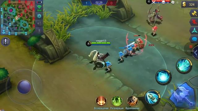 Mobile Legends.1 vs 1 с другом.(покажем способности героев) смотреть онлайн