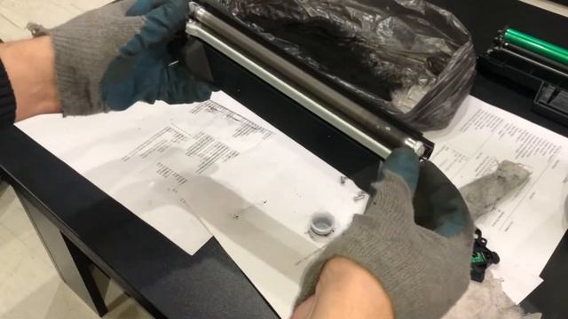 Заправка совместимого картриджа Samsung MLT-D101 (111) Для Samsung 2160/3400/2070/2020 Xerox 3020 смотреть онлайн