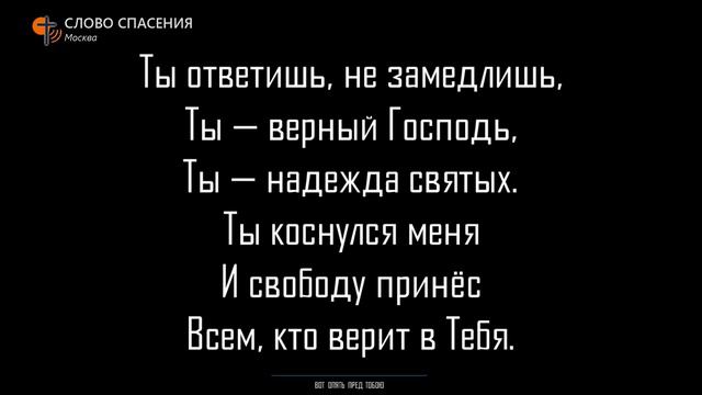 Vineyard «Вот опять пред Тобою» смотреть онлайн
