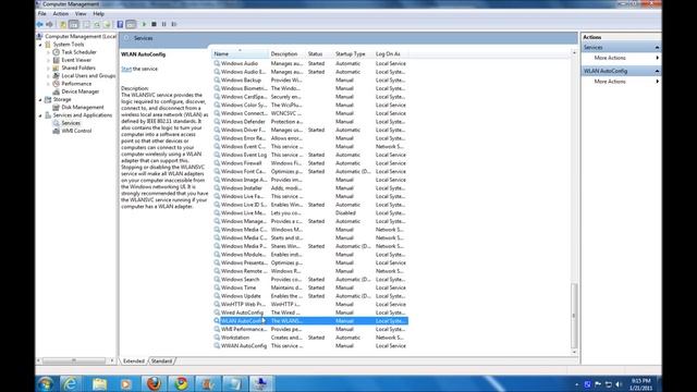 WLAN AutoConfig Service - Windows 7 смотреть онлайн
