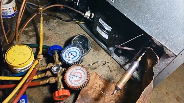 R600a Refregerator Repair, System Re Pfocess Part 2