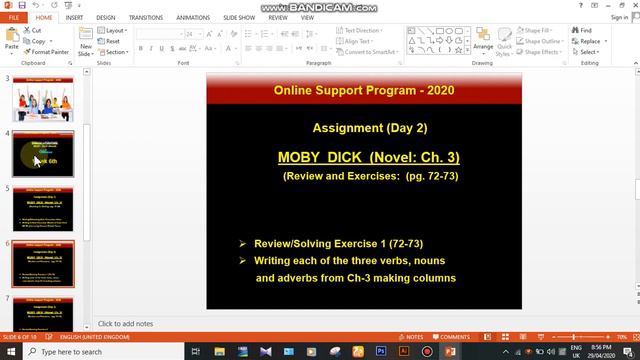 English Lit 8th Lec ( Day 4/ WEEK 6) смотреть онлайн