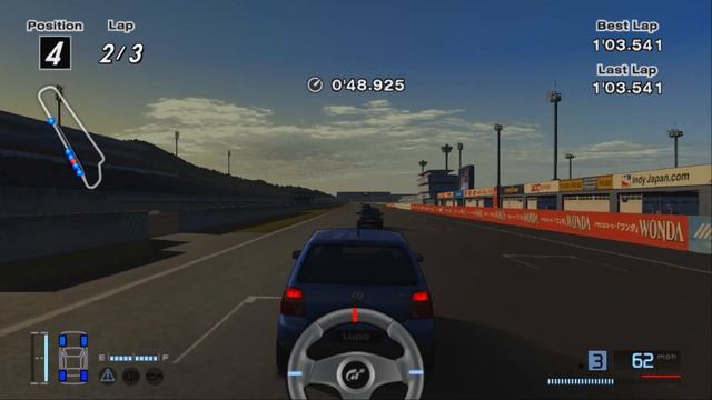 Gran Turismo 4 Logitech Driving Force GT Steering Wheel Walkthrough Part 4 - Licence A смотреть онлайн