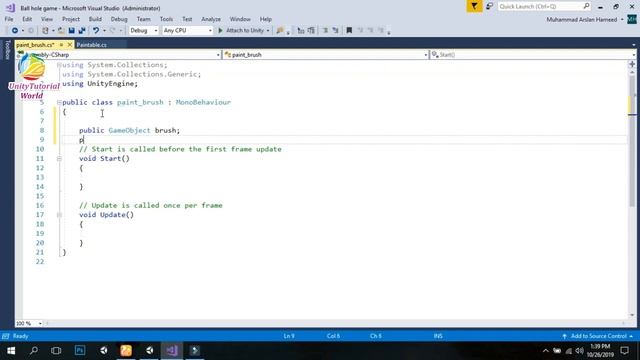 How to Make a Paint Program Implement Drawing in Unity 3D смотреть онлайн