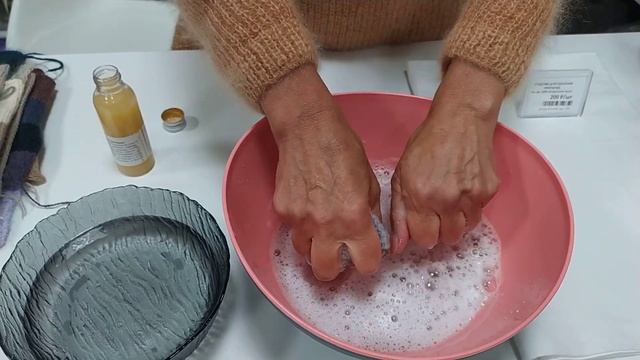 ВТО. Первая стирка бобинной пряжи. Наш способ. смотреть онлайн