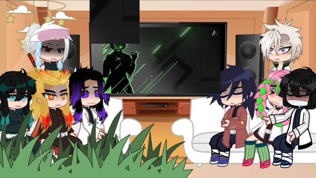 // Реацкия хашира на уровень силы // 1/1 // Hashira's react to " Power Lvl " // смотреть онлайн