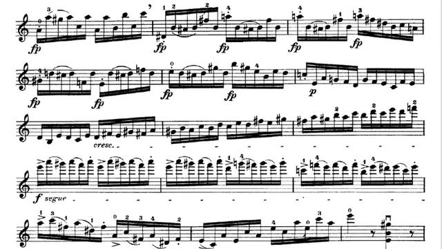 Caprice De Rode N°2  (www.sheetmusic-violin.blogspot.com)