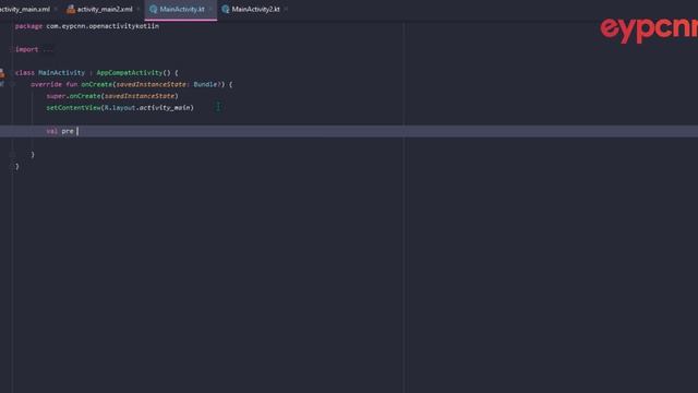 Android Studio - (Kotlin) Open Activity on Button Click смотреть онлайн