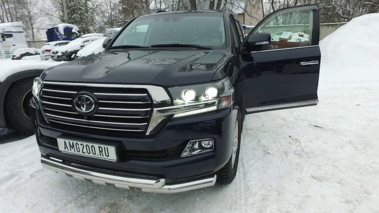 На рыбалку - с комфортом! Доработки Land Cruiser 200 от AMG200. смотреть онлайн