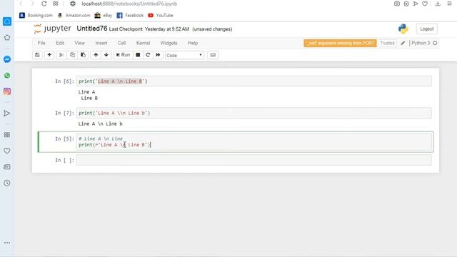 Python tutorial 5 : Comments in Python | Raw String in Python смотреть онлайн