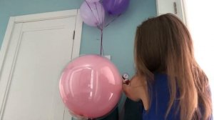 Как надуть Гигантский Дабл-Стафф с конфетти | SHARLIT