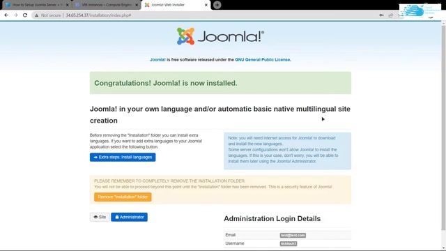 How to Install / Setup Joomla Server on Ubuntu 20.04 in GCP (2 Min Automated Install) смотреть онлайн