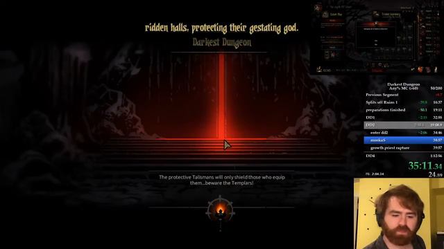 [Former World Record] Darkest Dungeon Speedrun Any% MC 1:10:43 смотреть онлайн