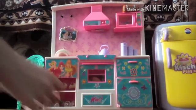 Обзор моей Кухни для кукол смотреть онлайн