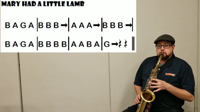 Mary Had a Little Lamb - Alto Sax смотреть онлайн