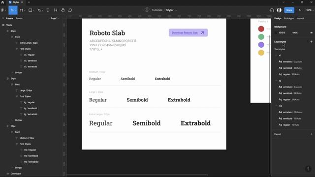 Styler Plugin Tutorial in Figma смотреть онлайн