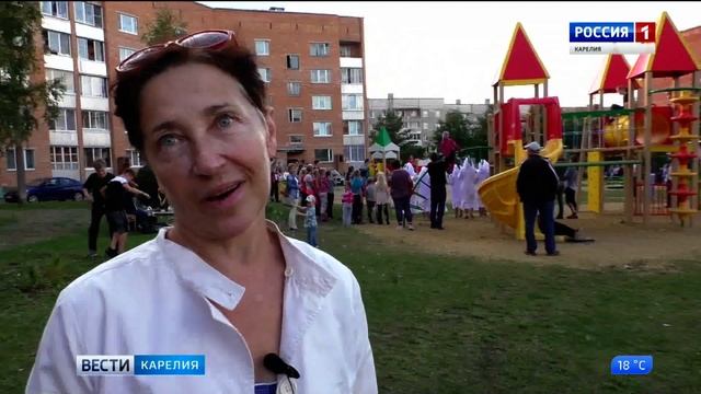 Новую игровую площадку установили в Сортавале смотреть онлайн
