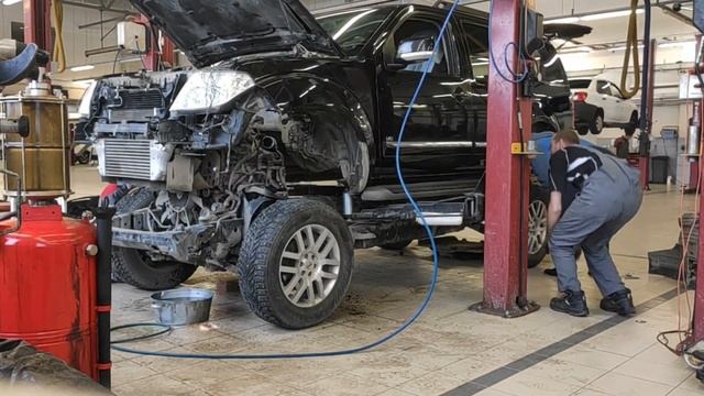 Nissan Pathfinder R51 - ОТРЫВ РАМЫ от кузова смотреть онлайн
