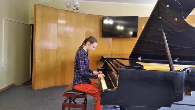Д.Кабалевский.Частушка.Исполняет Лаврентьева Полина смотреть онлайн