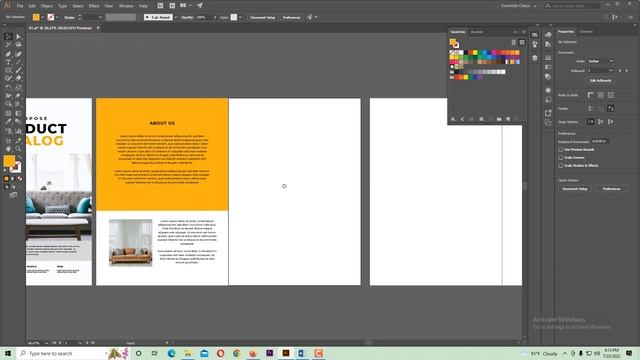 Product Catalog Design | How to Create a Catalog In Illustrator | Catalog Bangla Tutorial смотреть онлайн