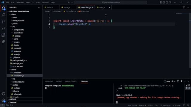 How to Insert Data in the MongoDB Database and encrypt the password as well | Expressjs, and MongoD смотреть онлайн