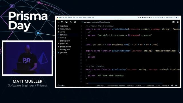 Prisma 2 in Action - Matt Mueller @ PrismaDay 2019 смотреть онлайн