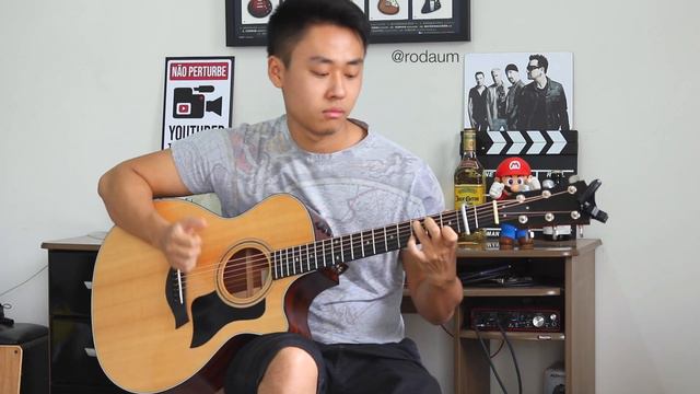 (Daft Punk ft. Pharrell Williams) Get Lucky - Rodrigo Yukio Rodaum (Fingerstyle Guitar Cover) смотреть онлайн