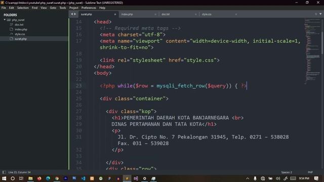 PHP Native - 4 Cara Menampilkan Data Mysql #phppemula смотреть онлайн