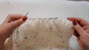 МК вязание макушки для шапки на спицах связанная резинкой 1*1. Самая простая макушка для шапки.