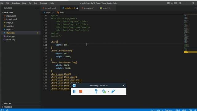 Ep15 - Design Banner Section with HTML CSS and GSAP смотреть онлайн