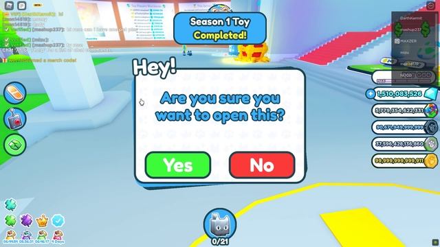 REDEEMING NEW TOY MERCH CODE !! (FREE CODE IN VID??) | roblox pet simulator x смотреть онлайн