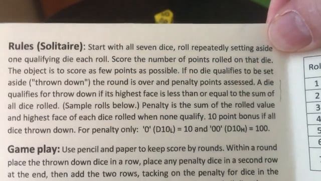 Throw Down Seven: A Polyhedral Dice Game смотреть онлайн