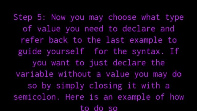 How to state basic variables in Java - 9 Steps смотреть онлайн