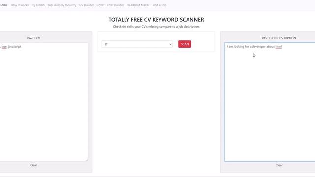 React CV Scanner Sample смотреть онлайн