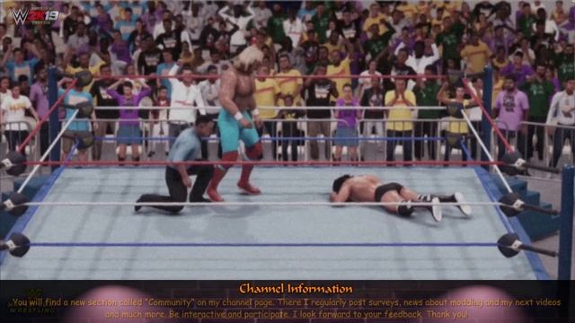 WWE2K19 | VHS LOOK | Hercules Hernandez VS. Hulk Hogan (Heel Debut) | Gameplay смотреть онлайн