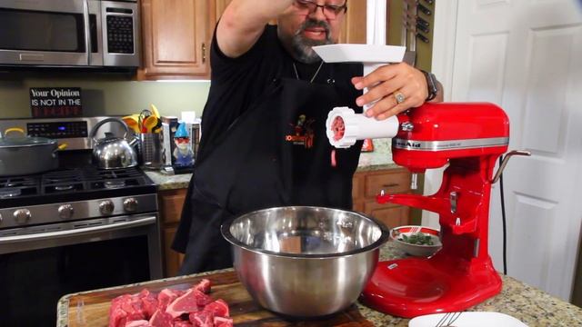 KitchenAid Meat Grinder Attachment смотреть онлайн