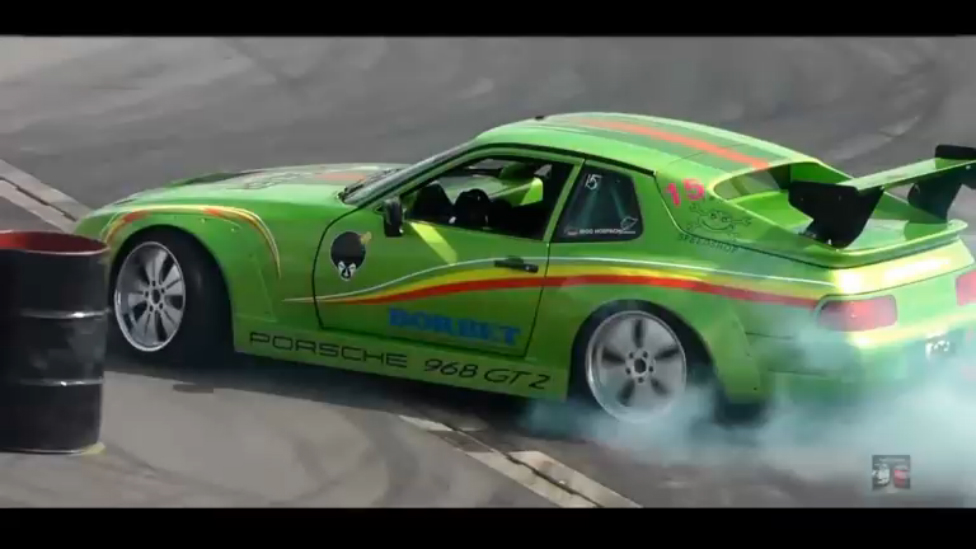Porsche 968 V8 Sound Drifting Vagif Channel смотреть онлайн