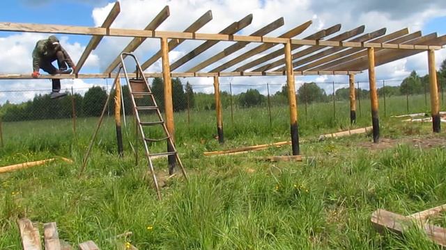 Навес за 7 минут/Навес для животных. смотреть онлайн