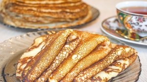 БЛИНЫ ДРОЖЖЕВЫЕ НА МОЛОКЕ «Боярские» - Очень вкусные! Отличный рецепт!