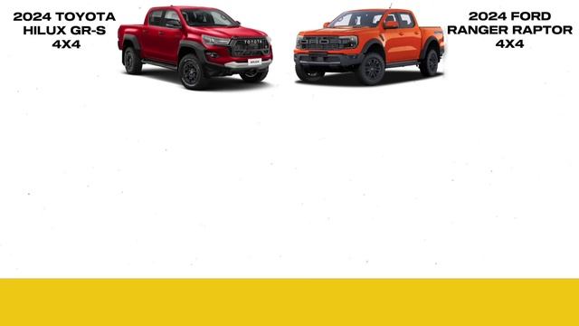 2024 TOYOTA HILUX GR-S vs 2024 FORD RANGER RAPTOR смотреть онлайн