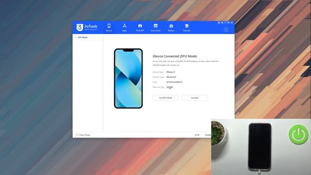 Как быстро зайти в режим DFU на iPhone 13 / Вход в DFU мод на iPhone 13 смотреть онлайн