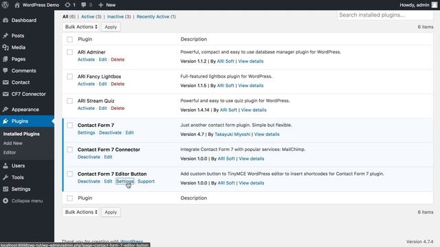 WordPress editor button to insert Contact Form 7 shortcode смотреть онлайн