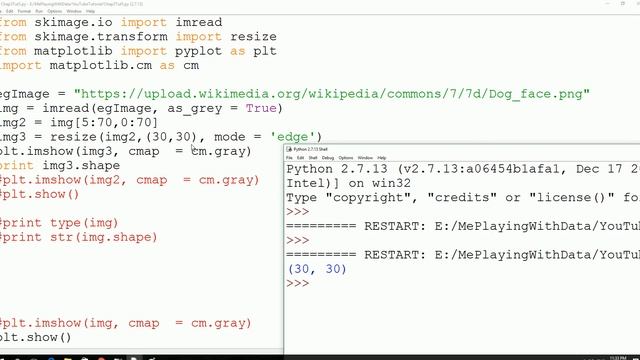 Python tutorial: SKImage to load image data and basic image manipulation part2 смотреть онлайн