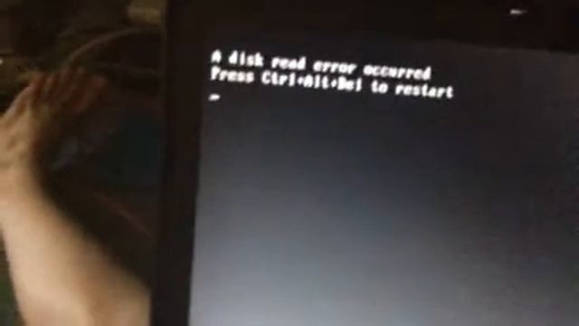 An disk read error occurred: HELP! смотреть онлайн