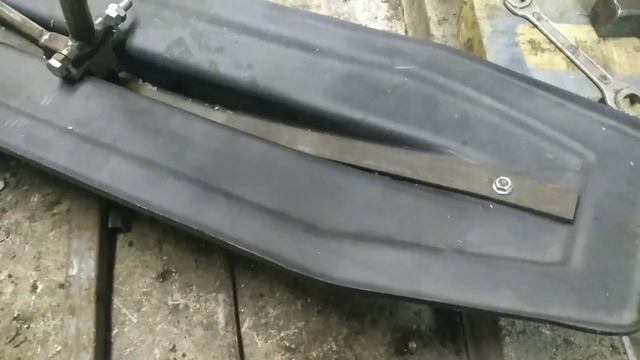 Снегоход своими руками. Минимальный бюджет! 3 часть. смотреть онлайн