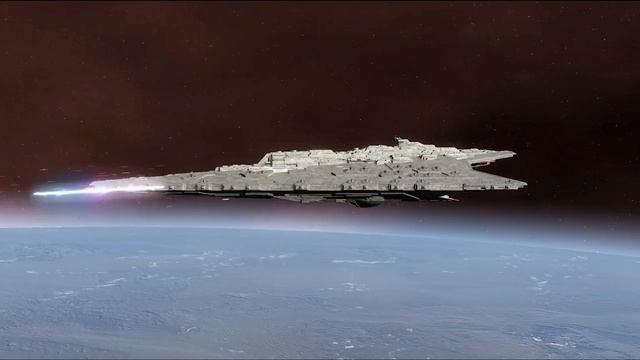 Zann Subjugator vs Annihilator Super Star Destroyer - Star Wars: Empire At War Remake NPC Battle