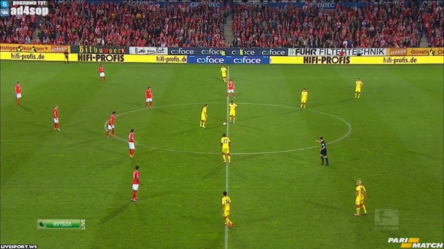 Майнц - Хоффенхайм 0-0 Обзор матча [27-09-2014] смотреть онлайн
