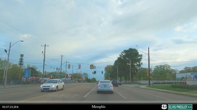 Graceland, Memphis Tennessee: Elvis Presley Blvd 4K. смотреть онлайн